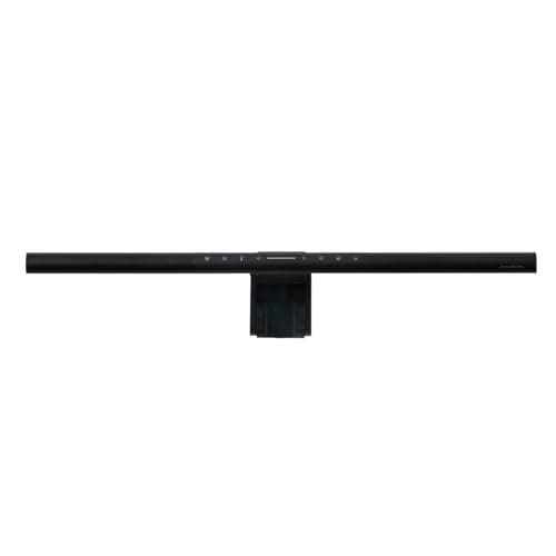 BenQ ScreenBar Pro LED Monitor Light Bar (Black) - Ultrawide Lighting, Motion Sensor, Adjustable Brightness/Color Temperature, Eye-Care USB-C Monitor lamp, No Glare, Curved Monitors, Monitor accessory