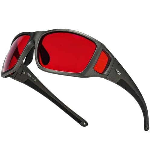 TIJN Blue Light Blocking Glasses Review: Sonia Red Sleep Glasses Tested