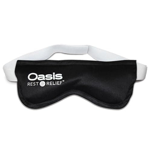 OM8000 - Oasis Rest & Relief® Hot and Cold Therapy Adjustable Eye Mask | Soothing Relief | Compress for Dry Eyes