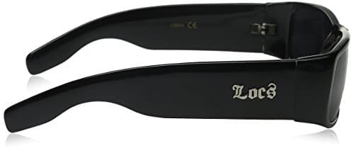 Locs 9006 Hardcore Gangster Sunglasses - Original Black