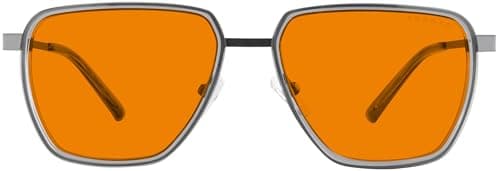 GUNNAR Gaming Glasses - Clix Gaming Goggles Amber Max Lens - Blue Light Blocking Relieve Dry Eye