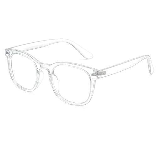 NZKNP Blue Light Glasses for Woman,Blue Light Glasses,Blue LightGlasses Men,Bluelight Glass Womens,Fake Blue Lights Blocking Glass,Clear Eye Gaming Bluelight Glasses for Mens Women