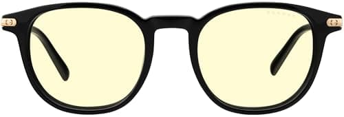 GUNNAR Womens Computer Glasses - Sofia Onyx Amber Lens - Blue Light Blocking Anti Glare