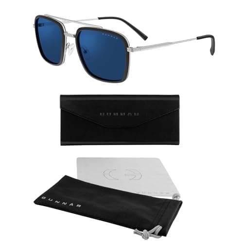 GUNNAR - Stark Industries Edition Blue Light Sunglasses - Blocks 90% Blue Light - Sun Tint