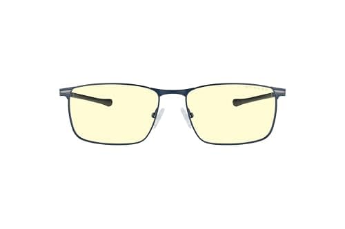 GUNNAR - Computer Blue Light Blocking Glasses Mendocino Blue Light Glasses, Midnight Blue, Adult US