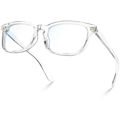VISOONE Blue Light Blocking Glasses Square with Anti Computer Glare for Gaming Women and Men MONTANA