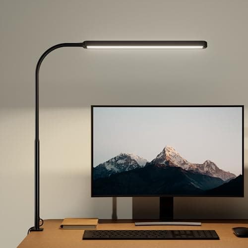 SUPERDANNY Eye-Caring LED Desk Lamp Review – Is This the Best Clamp Lamp for Eye Strain?