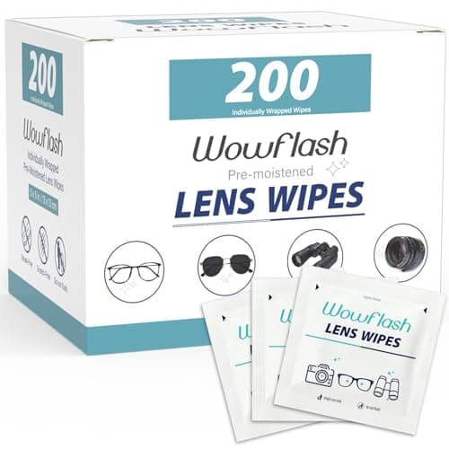 Wowflash Eyeglass Lens Cleaning Wipes Review – 200 Count Tested