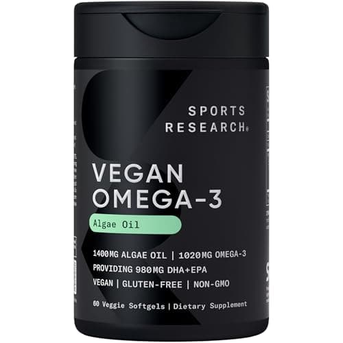 Sports Research Vegan Omega-3 från alger – recension och omdöme