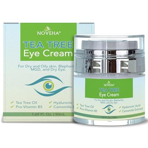 NOVEHA Tea Tree Oil Anti Wrinkle Eye Cream Review 2025