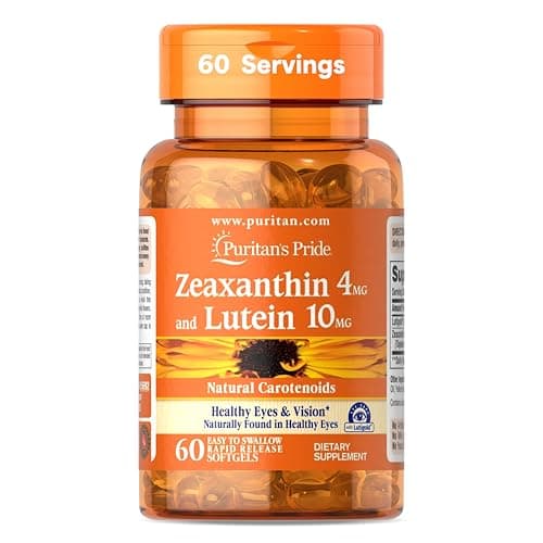 Suplemento Zeaxantina Luteína Puritan's Pride - Review