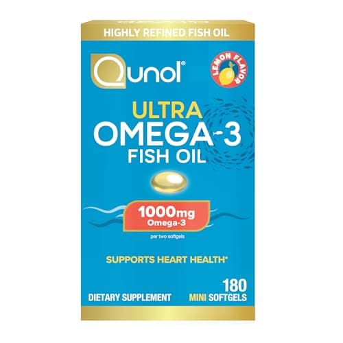 Qunol Fish Oil Omega 3 Mini Softgels Review – Worth It?