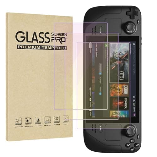 Jngnpn Steam Deck Screen Protector Review: 3-Pack Blue Light Filter Tested