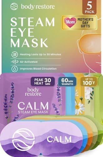 Body Restore Heated Eye Mask Review: 5-Pack Steam Masks Tested