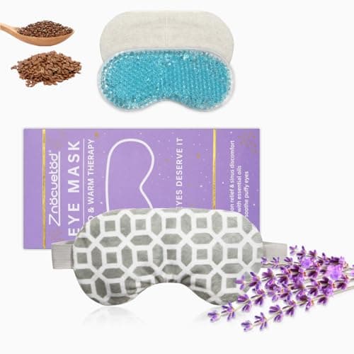 Moist Heat Eye Mask Review: Soothing Relief for Dry Eyes and Sinus Pain