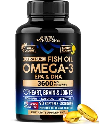 NUTRAHARMONY Omega 3 Fish Oil 3600 mg Review – Is It Worth It?
