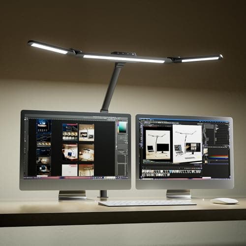 Honeywell Wide Desk Lamp Review: Is This the Best Desk Lamp for Dual Monitors?