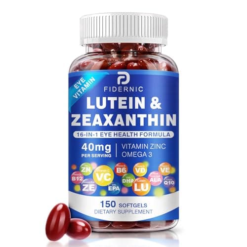 FIDERNIC Luteine Supplement Review: Oogvitaminen voor Blauw Licht Bescherming