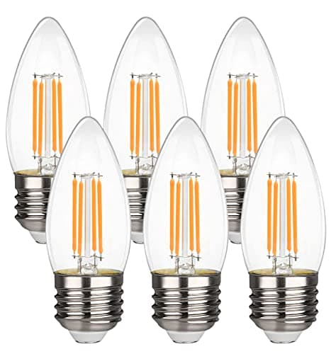 YIMILITE B11 LED Candelabra Bulbs Review – Warm White Filament Light