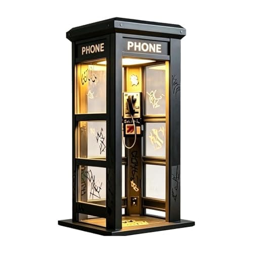 MYIHUIHUI Vintage Phone Booth Lamp Review – A Retro Decor Gem?