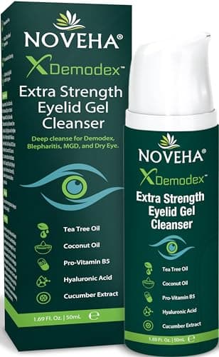 NOVEHA Demodex Eyelid Gel Cleanser Review – Honest Verdict