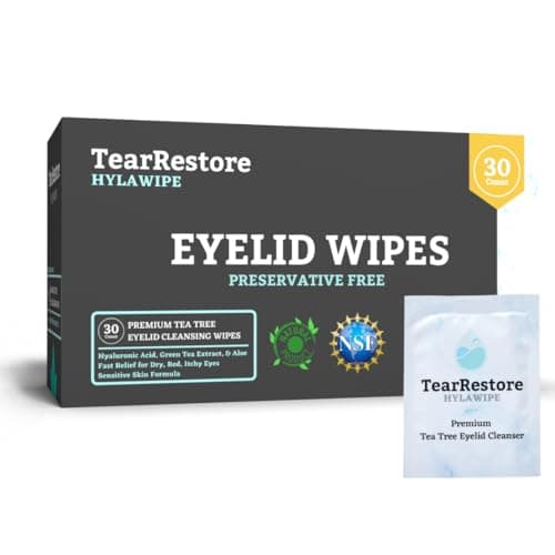 TearRestore HylaWipe Eyelid Wipes Review — Do They Work?