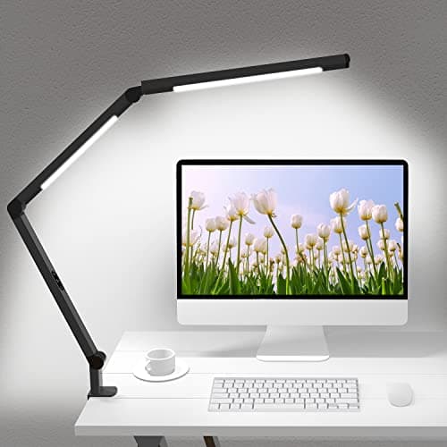 LED Desk Lamp with Clamp Review 2024: Micomlan Architect Lamp Tested