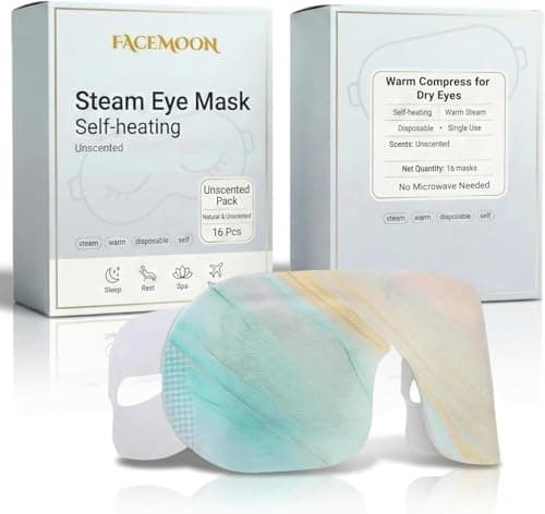 FACEMOON Self Heating Steam Eye Mask Review – 16-Pack Test