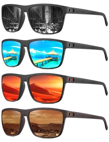 NSSIW Mens Polarized Sunglasses 4 Pack Review – Are They Worth It?