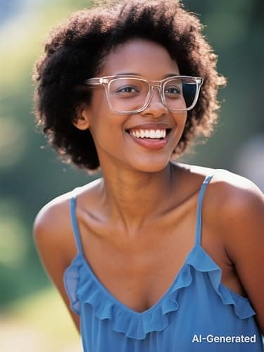 VISOONE Blue Light Blocking Glasses Square with Anti Computer Glare for Gaming Women and Men MONTANA