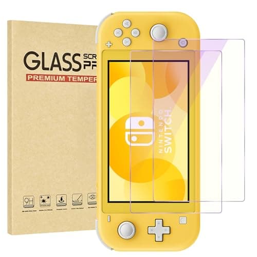 Switch Lite Screen Protector Review: Jngnpn 2-Pack Blue Light Filter Test