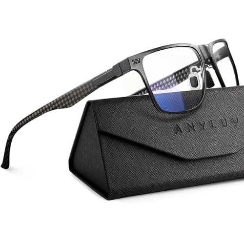 ANYLUV Blue Light Glasses Review – Carbon Fiber Frame Worth It?