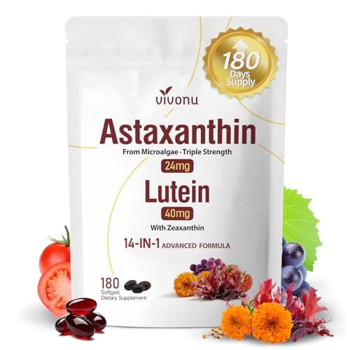 VivoNu Astaxantina y Luteína: Análisis Completo del Suplemento 14 en 1 para la Vista