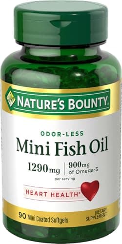 Nature's Bounty Mini Fish Oil Softgels Review – Are They Worth It?
