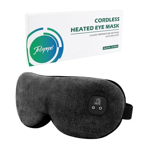 Telepepe Heated Eye Mask Review – Cordless Warm Compress Worth It?