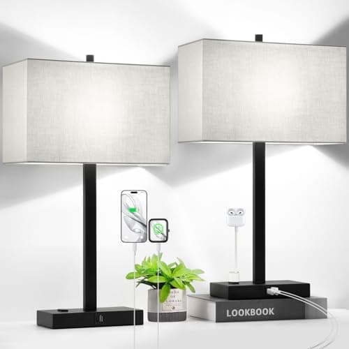 Lynnoland Touch Bedside Lamp Review – Eye-Caring Set of 2