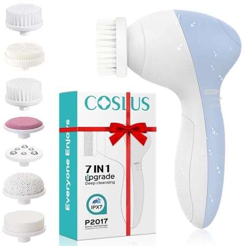 COSLUS Facial Cleansing Brush Review: Is the 7-in-1 Worth It?