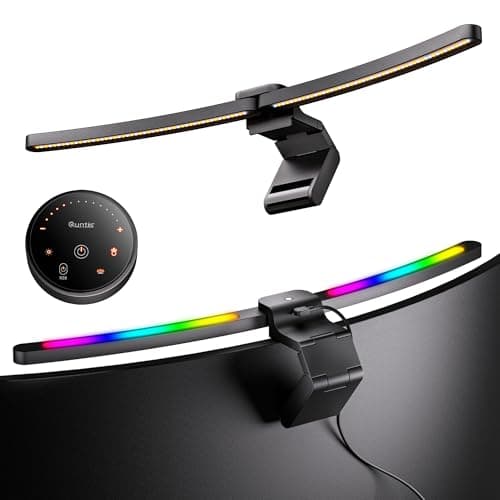 Quntis Curved Monitor Light Bar Review: Ultrawide Setup Tested