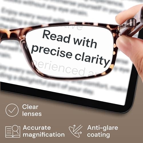 Gaoye 1.5 Professional Reading Glasses for Women All Day - Computer Readers with Blue Light Protection - Value Pack