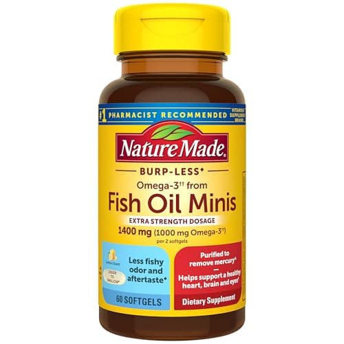 Nature Made Extra Strength Burp Less Omega 3 Review: Eye Health Worth the Money?