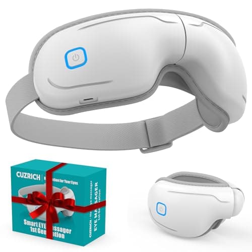 CUZRICH Eye Massager Review: Heat, Compression & Calm in One Device