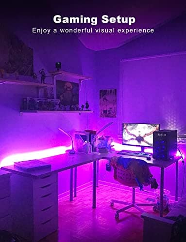 DAYBETTER Smart RGB Led Strip Lights, 200ft Led Lights for Bedroom with App Control, Multicolor Changing Led Light Strips Apply for Home Decor, Living Room, Kitchen, Home Party Decoration