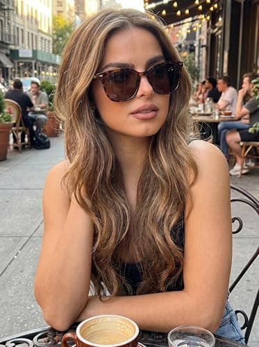 FIMILU 2 Packs Sunglasses for Women Polarized UV400 Protection Lens Big Frame Fashion Glasses Trendy Stylish Shade