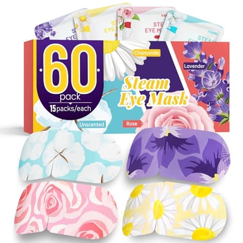 AROIC Steam Eye Mask Review – 60 Pack Tested for Dry Eyes & Sleep