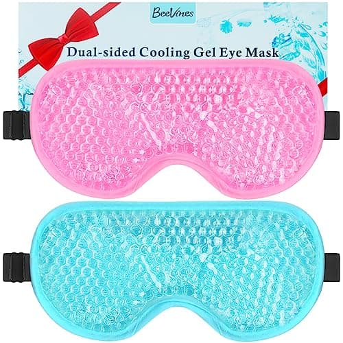 BeeVines Gel Eye Mask Review: 2-Pack Cooling Ice Mask Tested