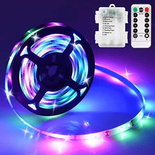 echosari RGB Strip Lights Review — 9.8FT Battery Powered LED Review
