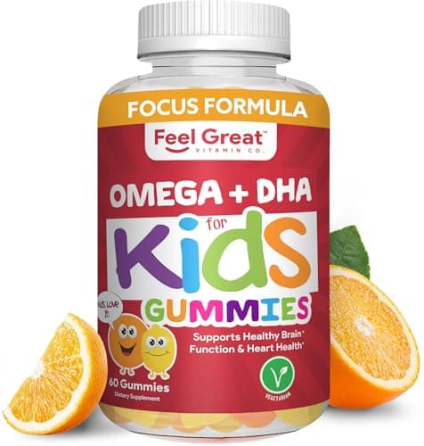 Feel Great Vitamin Co. DHA Gummies for Kids Review – Worth It?
