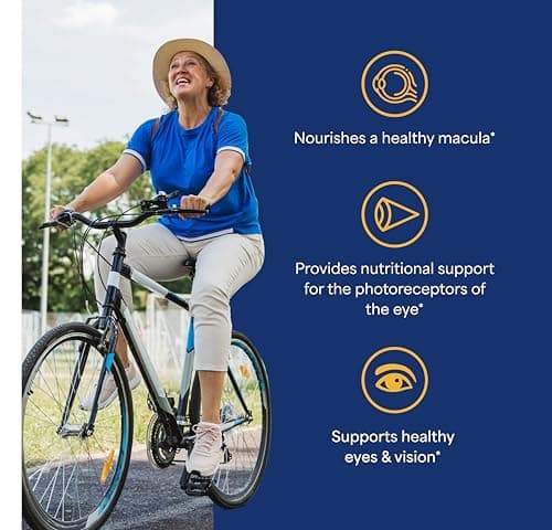 Puritan's Pride Zeaxanthin 4mg with Lutigold™ Lutein 10mg Carotenoids, Dietary Supplement for Healthy Eyes and Vision, 60 Easy-to-Swallow Rapid Release Softgels