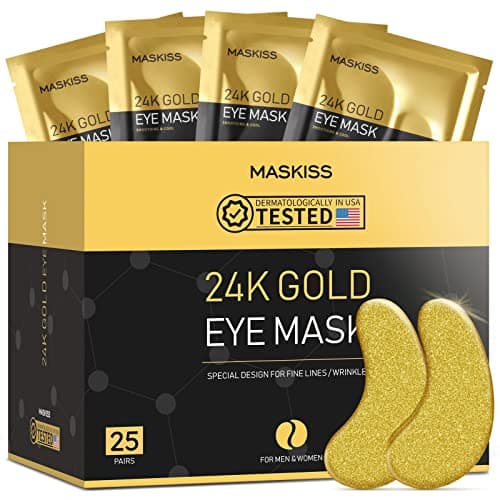 Maskiss 24k Gold Under Eye Patches Review – Do They Actually Work?