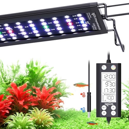 SEAOURA Aquarium LED Light Review – Full Spectrum Light for 50-120 Gallon Tanks
